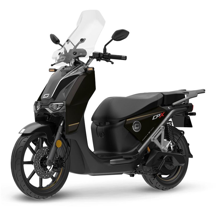 Super Soco CPX Pro - Barva: Černá
