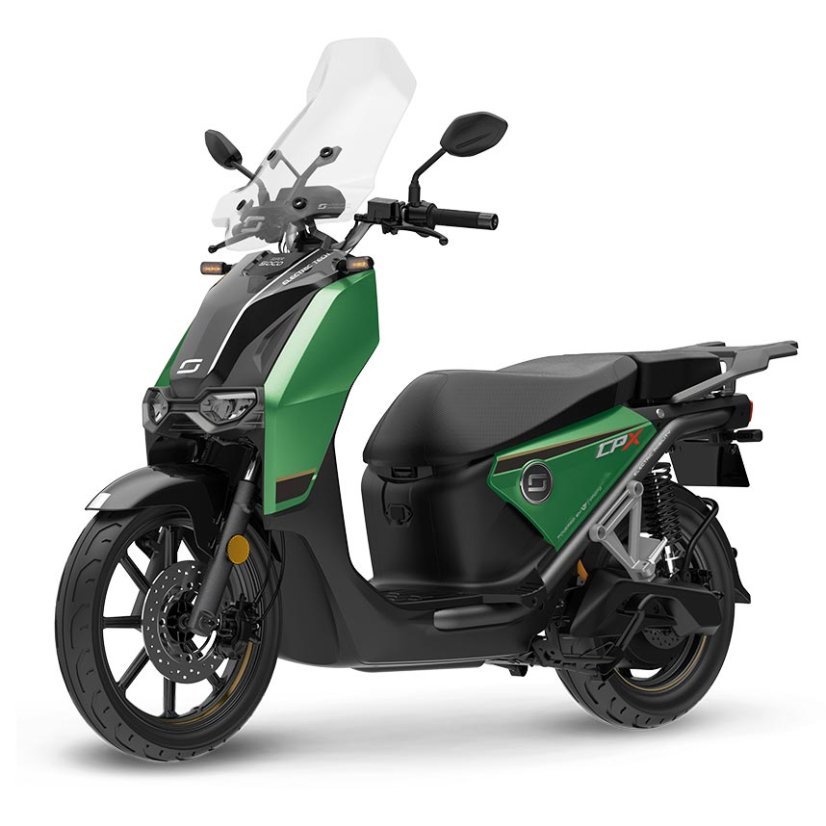 Super Soco CPX Pro - Barva: Černá
