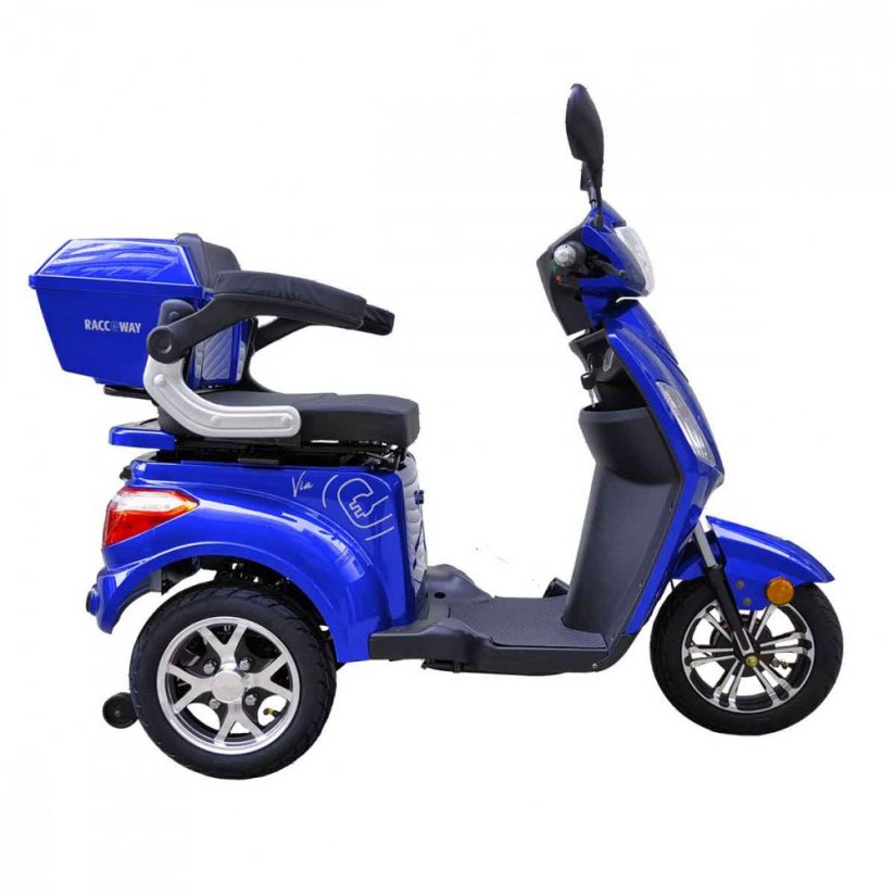Racceway Via-MS09 tříkolový vozík - Barva: Modrá