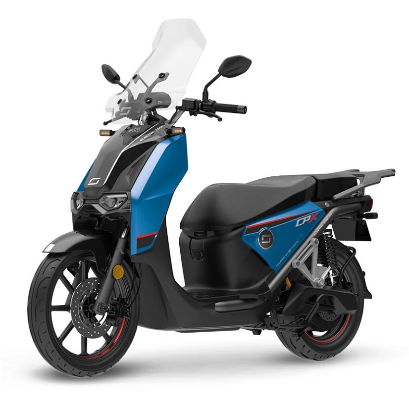 Super Soco CPX Pro - Barva: Černá