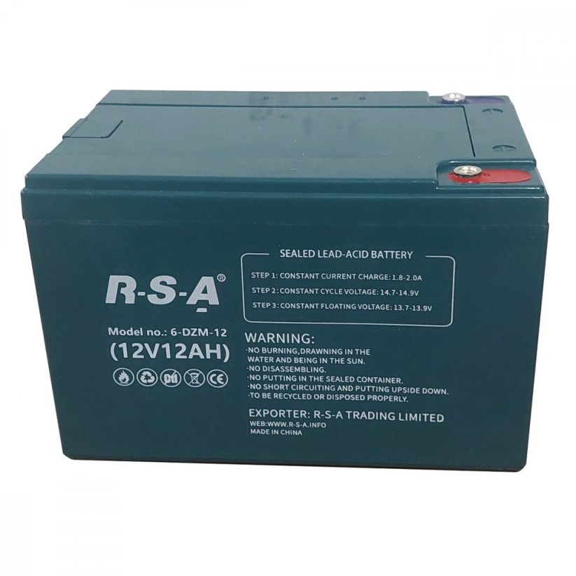 Racceway bateriový článek PB-12V, 12Ah 2511220250530