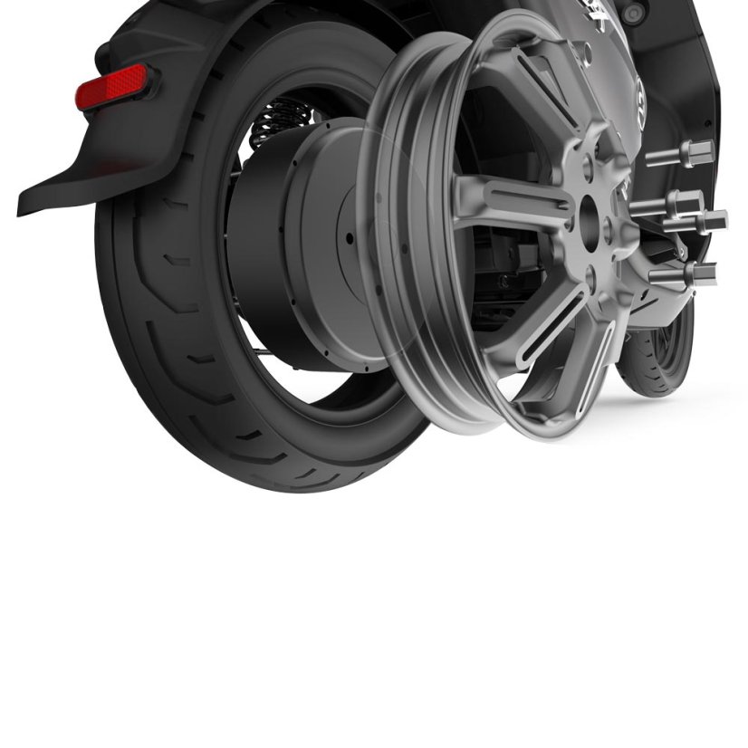 Super Soco CPX Pro - Barva: Černá