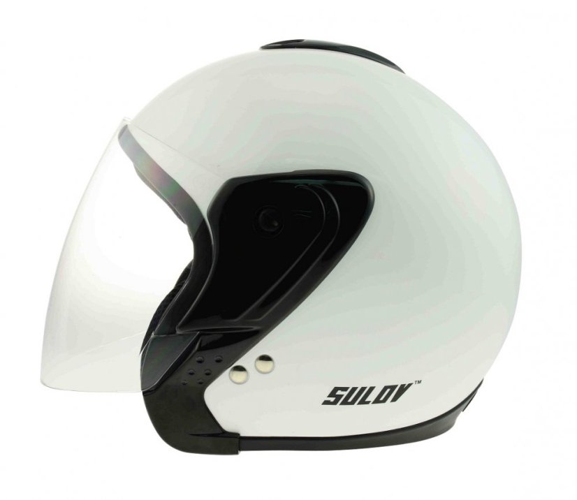 Sulov Strada motocyklová přilba bílá