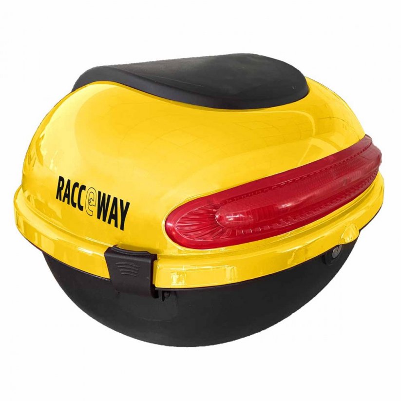 Racceway kufr zadní pro skútr Mona - Barva: Žlutá