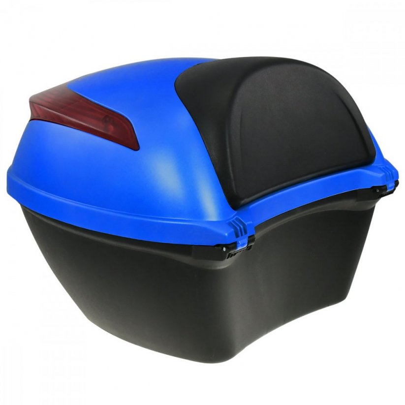Racceway kufr zadní pro moped E-Babeta - Barva: Modrá